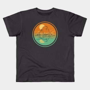 Tranquility - Reflection Kids T-Shirt